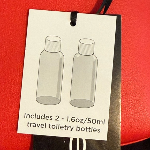 Bebe Rhinestone Cosmetic Bag - Picture 4 of 5